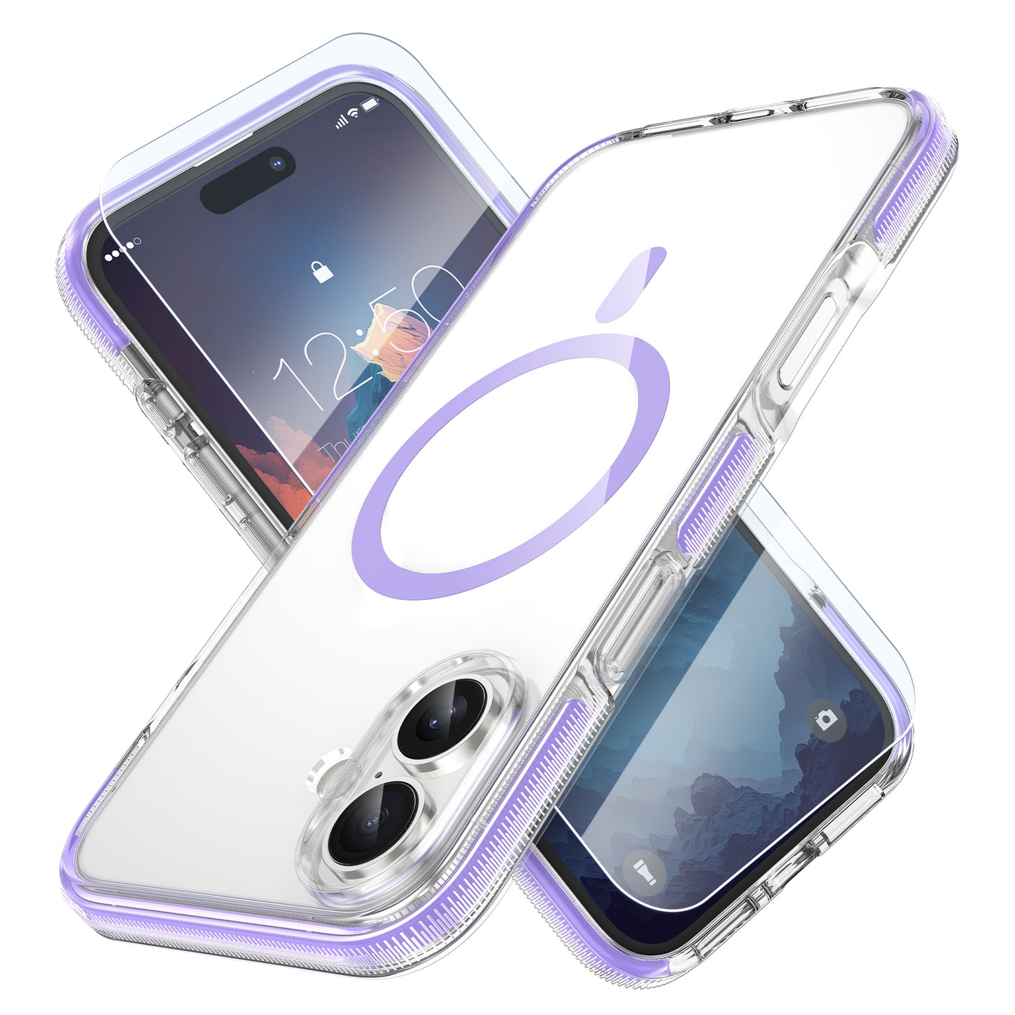 MILPROX Compatible for iPhone 16 Clear Phone Case