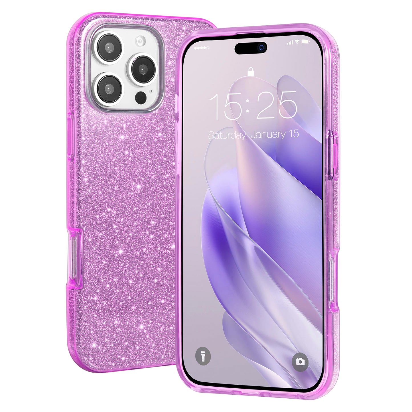 MILPROX Compatible with iPhone 16 Case - Bling Design Case