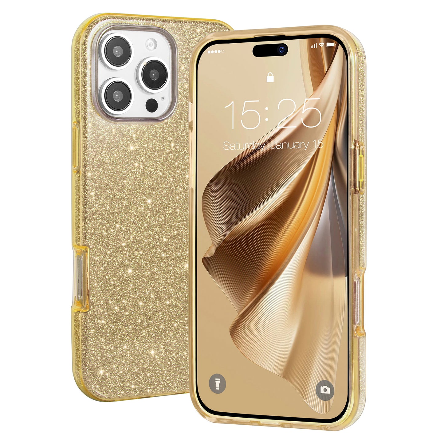 MILPROX Compatible with iPhone 16 Case - Bling Design Case