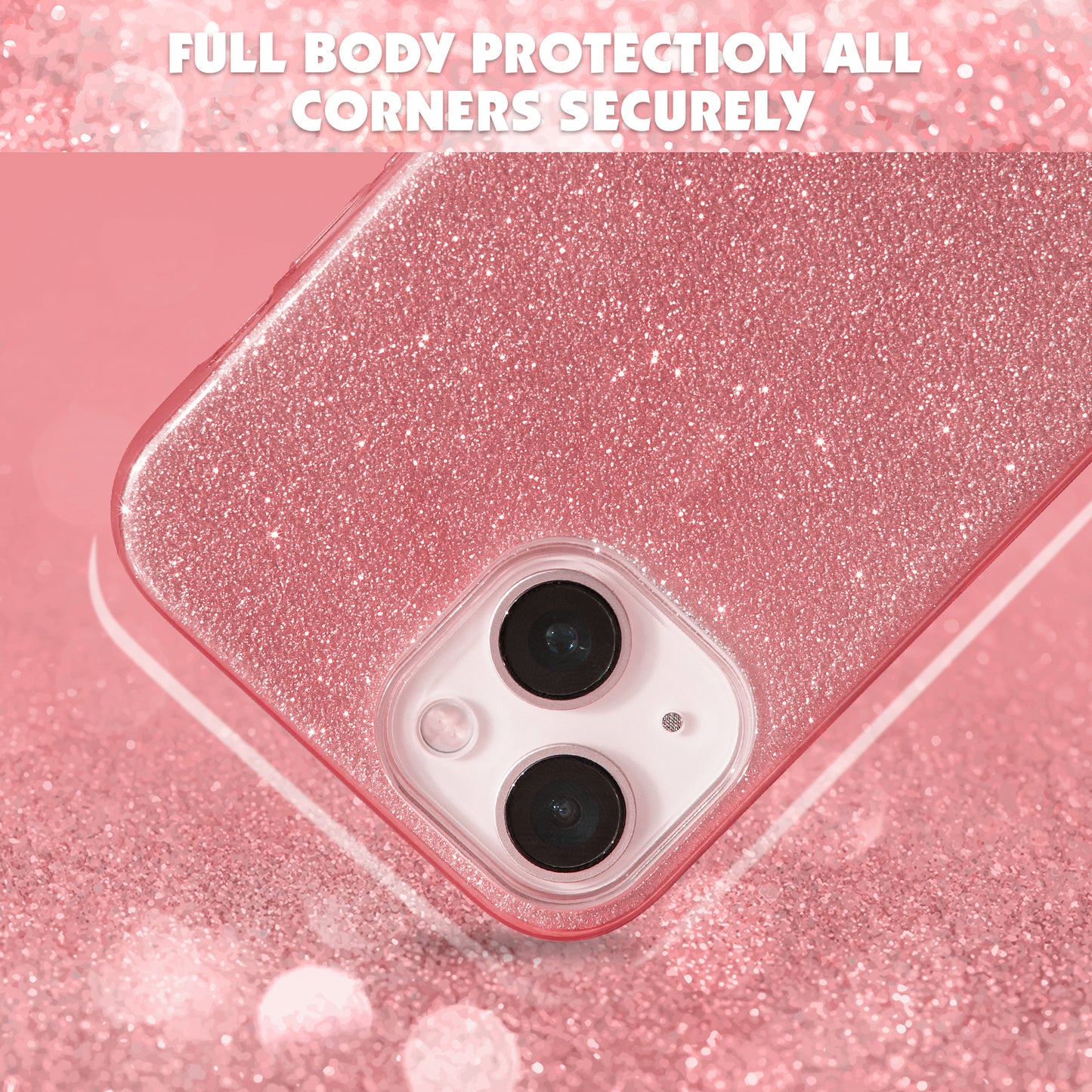 MILPROX Compatible with iPhone 15 Case  - Bling Design Case