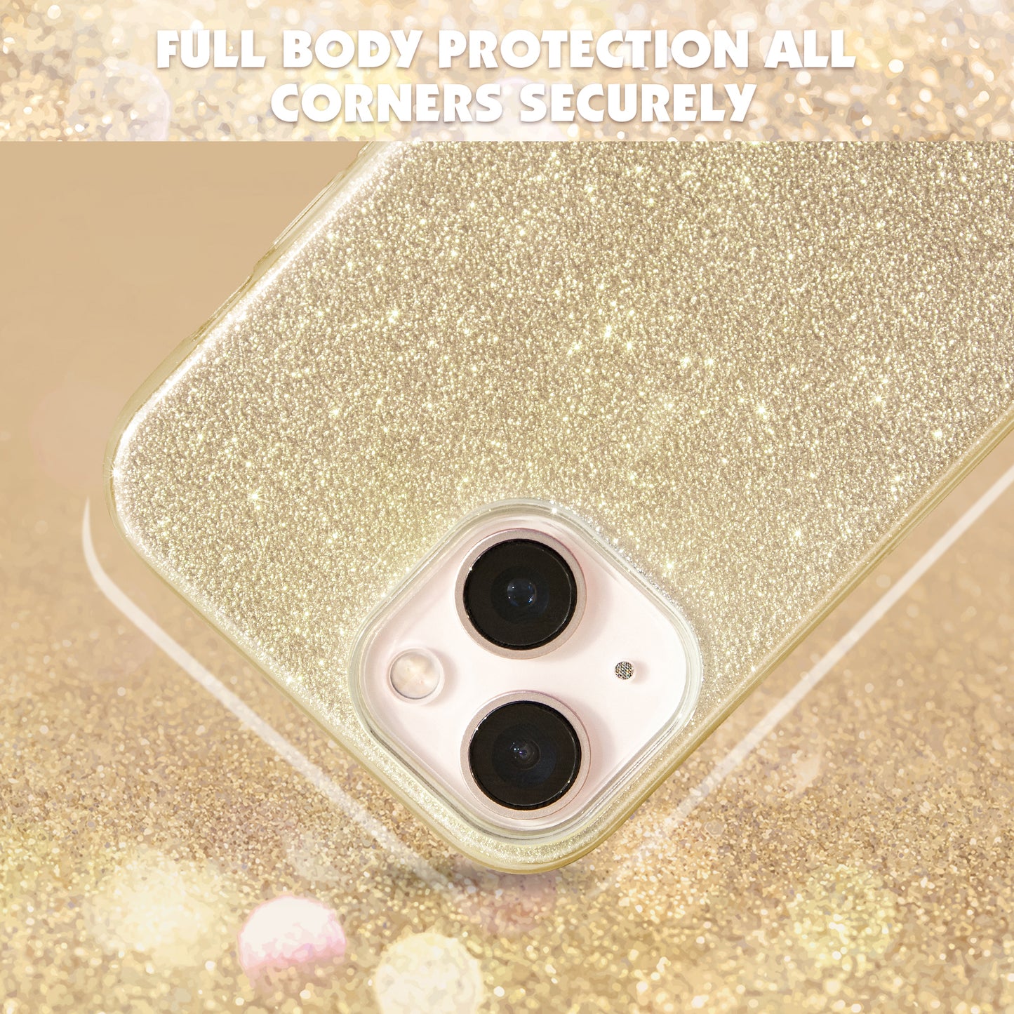 MILPROX Compatible with iPhone 15 Case  - Bling Design Case