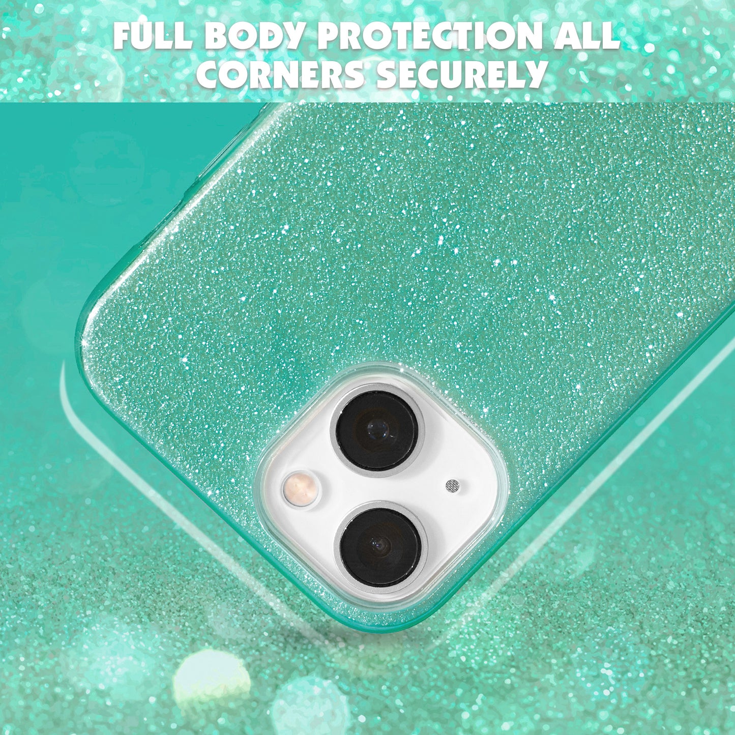 MILPROX Compatible with iPhone 15 Case  - Bling Design Case