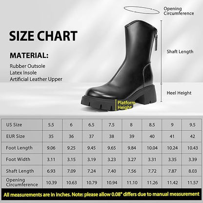 Women’s Low Heel Chelsea Boots Fashion Square Toe Ankle Boots Chunky Stacked Heel Zipper Fall Booties Shoes