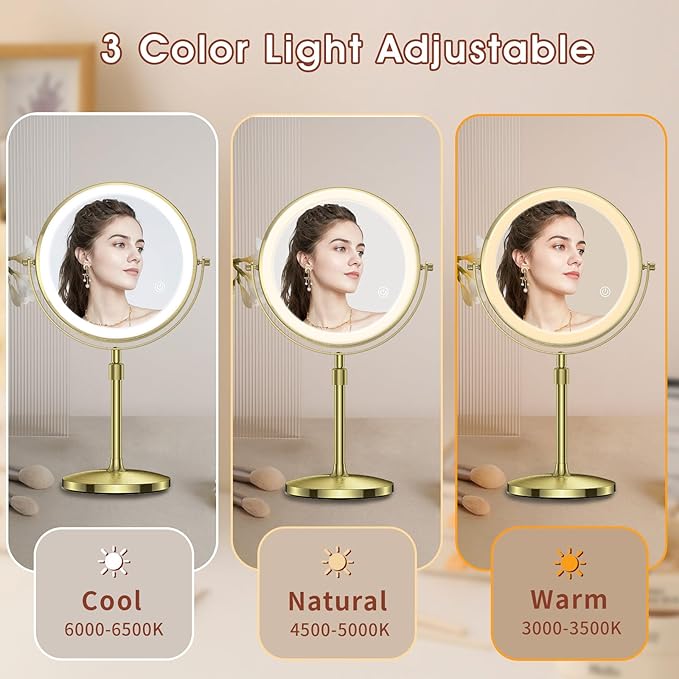 makeup mirror with lights