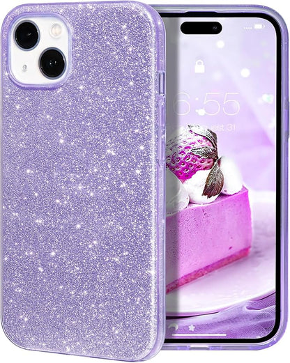 MILPROX Compatible with iPhone 15 Case  - Bling Design Case